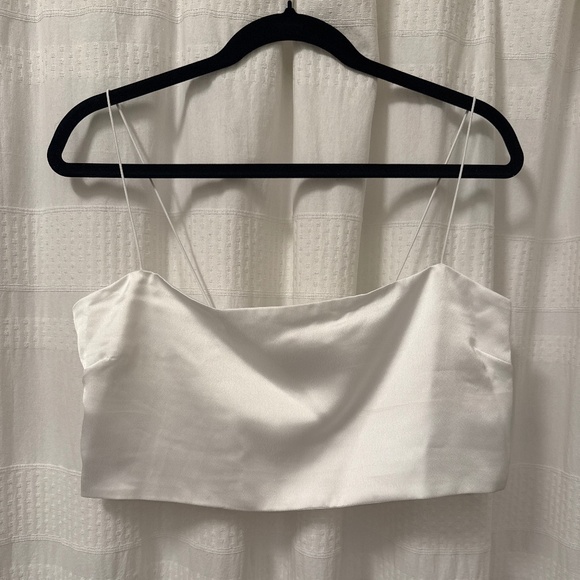 Show Me Your MuMu Satin Top and Blazer - Picture 1 of 4